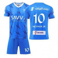 Al-Hilal Neymar Jr #10 Fußballbekleidung Heimtrikot Kinder 2023-24 Kurzarm (+ kurze hosen)